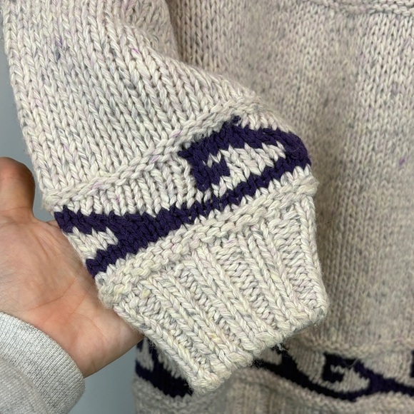 Outback Red Cream and Purple Patterned Sweater - Picture 5 of 11